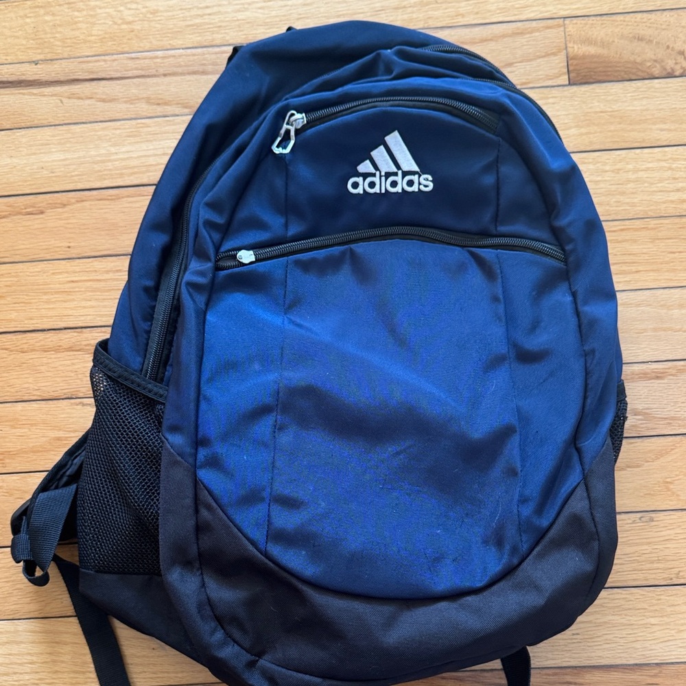 adidas Navy and Black Classic Sport Backpack